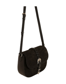 Women | Black Rodeo Bag Suede | Black
