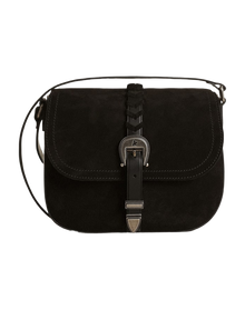 Women | Black Rodeo Bag Suede | Black