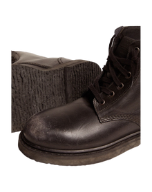 Women | Boots Black Leather | Black