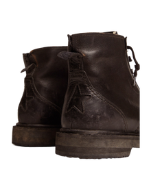 Women | Boots Black Leather | Black