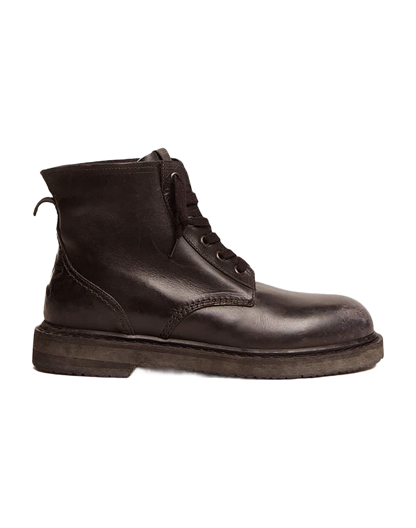 Women | Boots Black Leather | Black