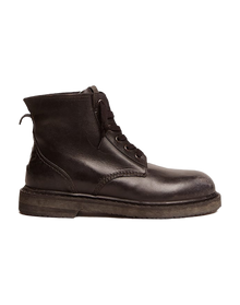 Women | Boots Black Leather | Black