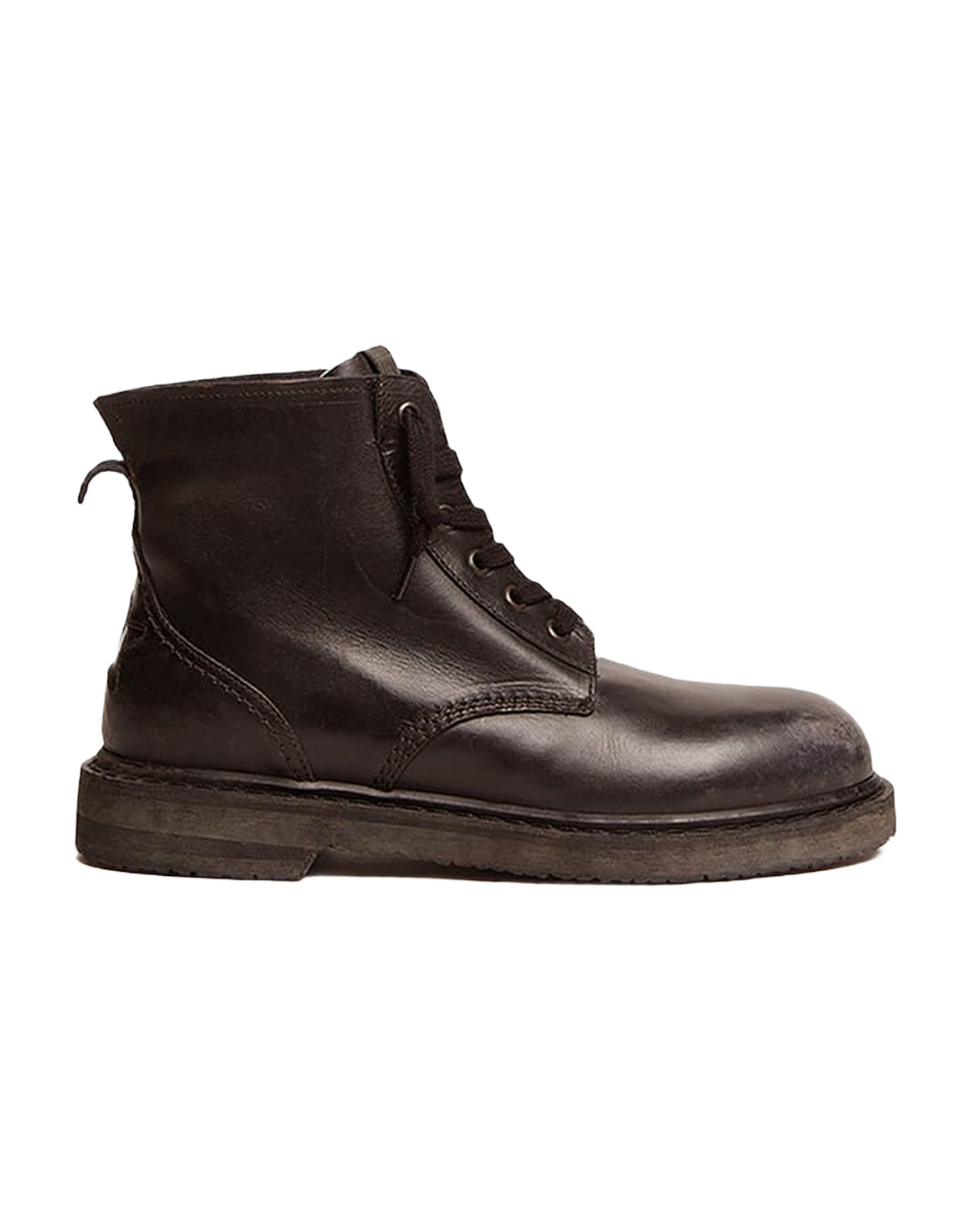 Women | Boots Black Leather | Black