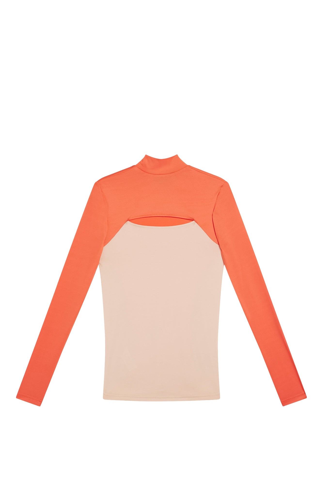 Women | Celeste Long Sleeve Top | Hot Coral