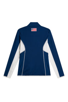Women | Charlene Half Zip | Estate Blue