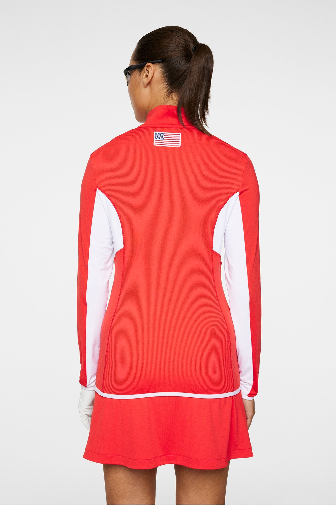 Women | Charlene Half Zip | Flame Scarlet