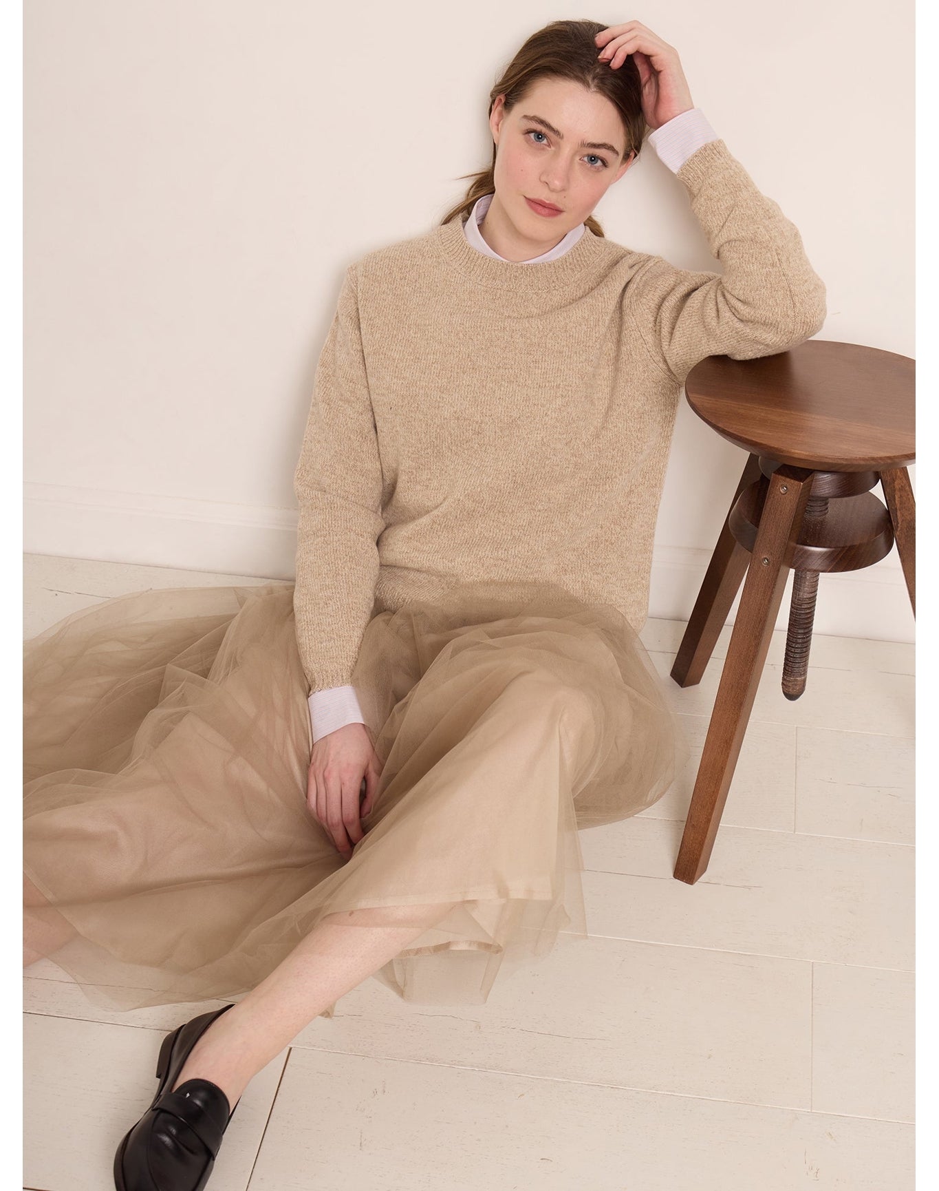 Women | Clyde Pull-Over | Beige