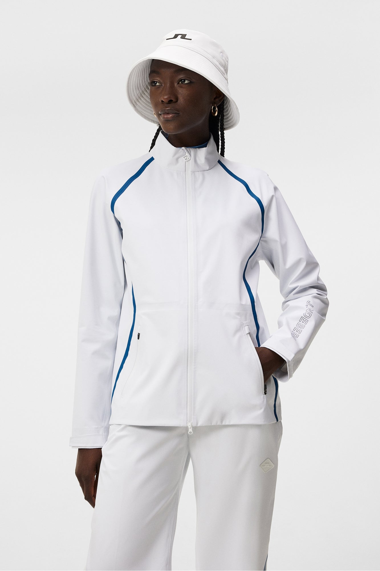 Women | Coral Rain Jacket | White