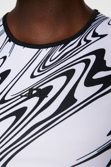 Women | Deia Printed Tank Top | Liquify White L