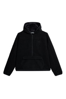 Women | Delise Pile Hoodie | Black