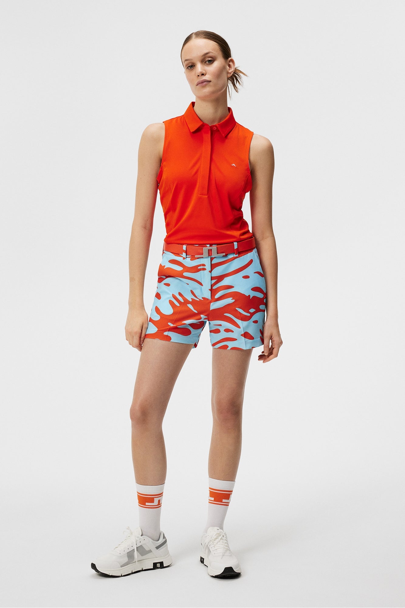 Women | Dena Sleeveless Top | Tangerine Tango