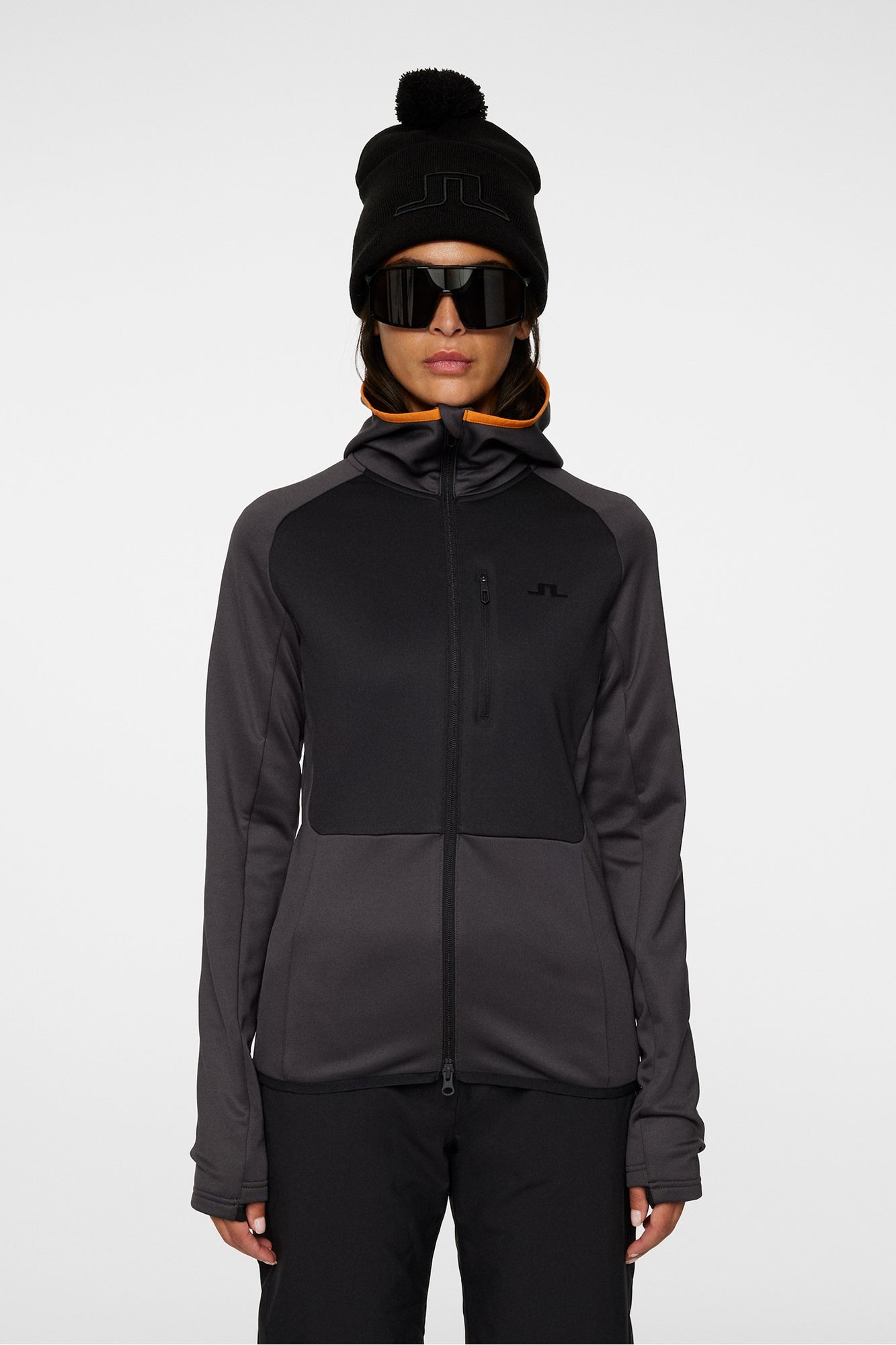 Women | Elana Full Zip Hood | Asphalt
