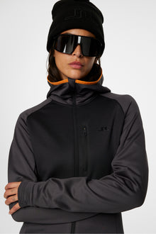 Women | Elana Full Zip Hood | Asphalt