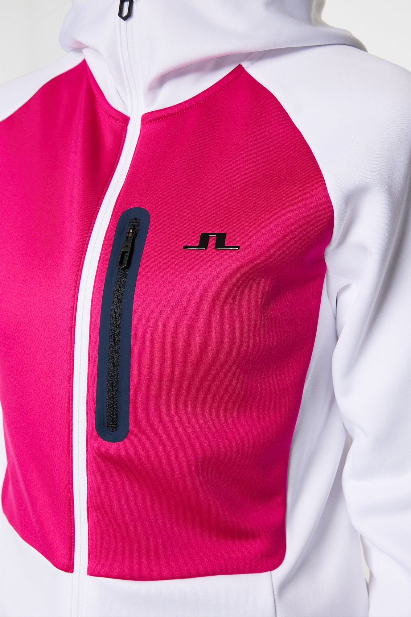 Women | Elana Full Zip Hood | White