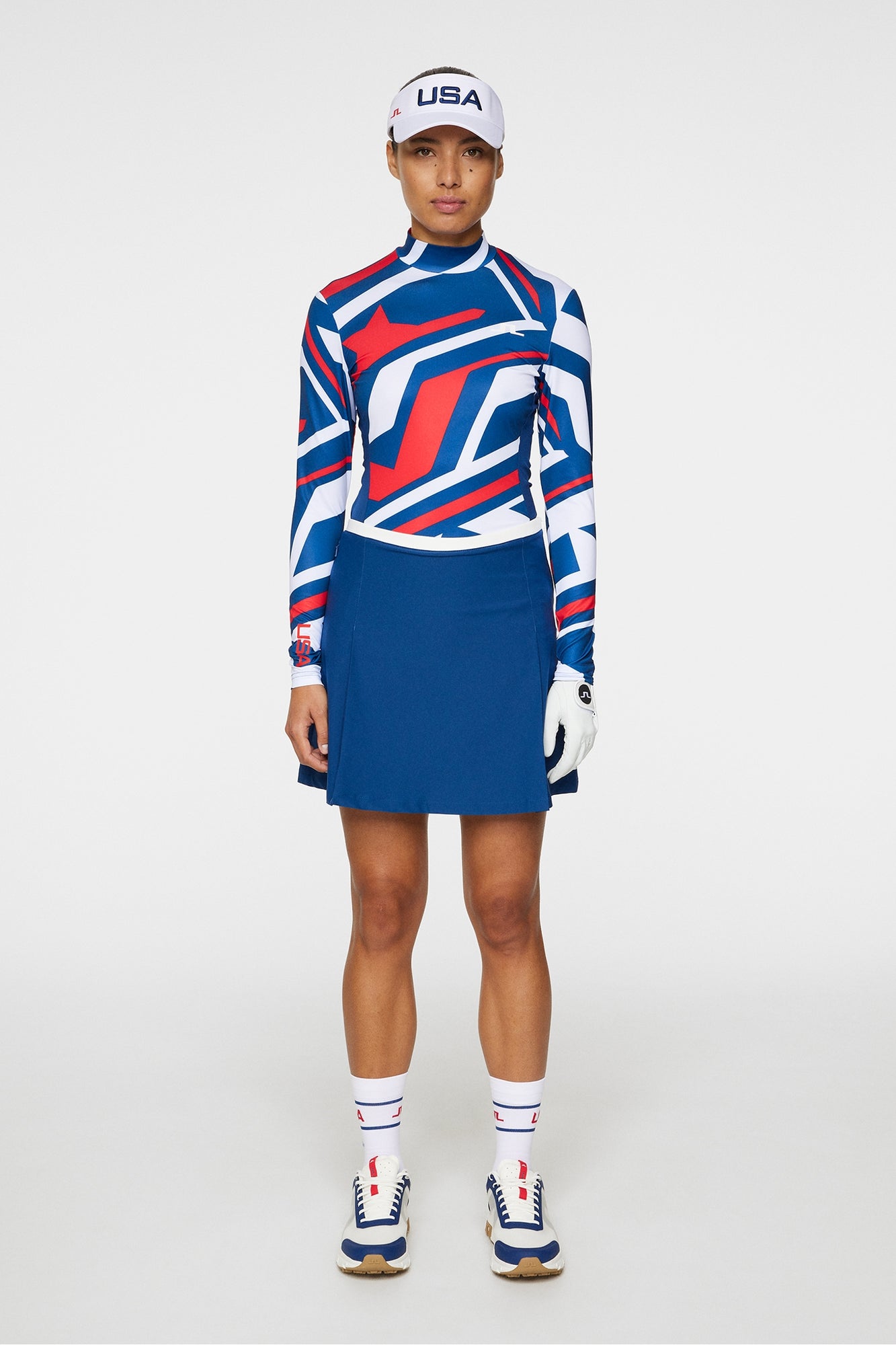 Women | Elle Pleated Skirt | Estate Blue