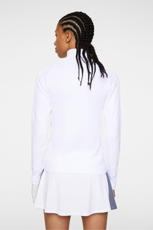 Women | Elowen Seamless Mid Layer | White