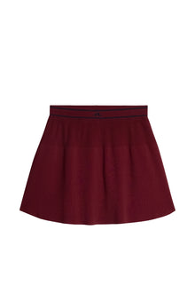Women | Emma Knitted Skirt | Cabernet