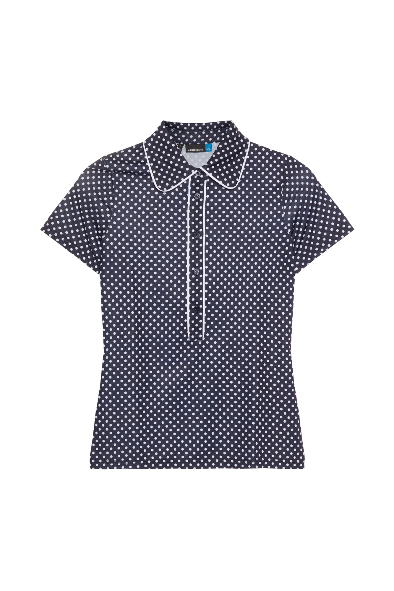 Women | Flor Soft Compression | Navy Polka Dot