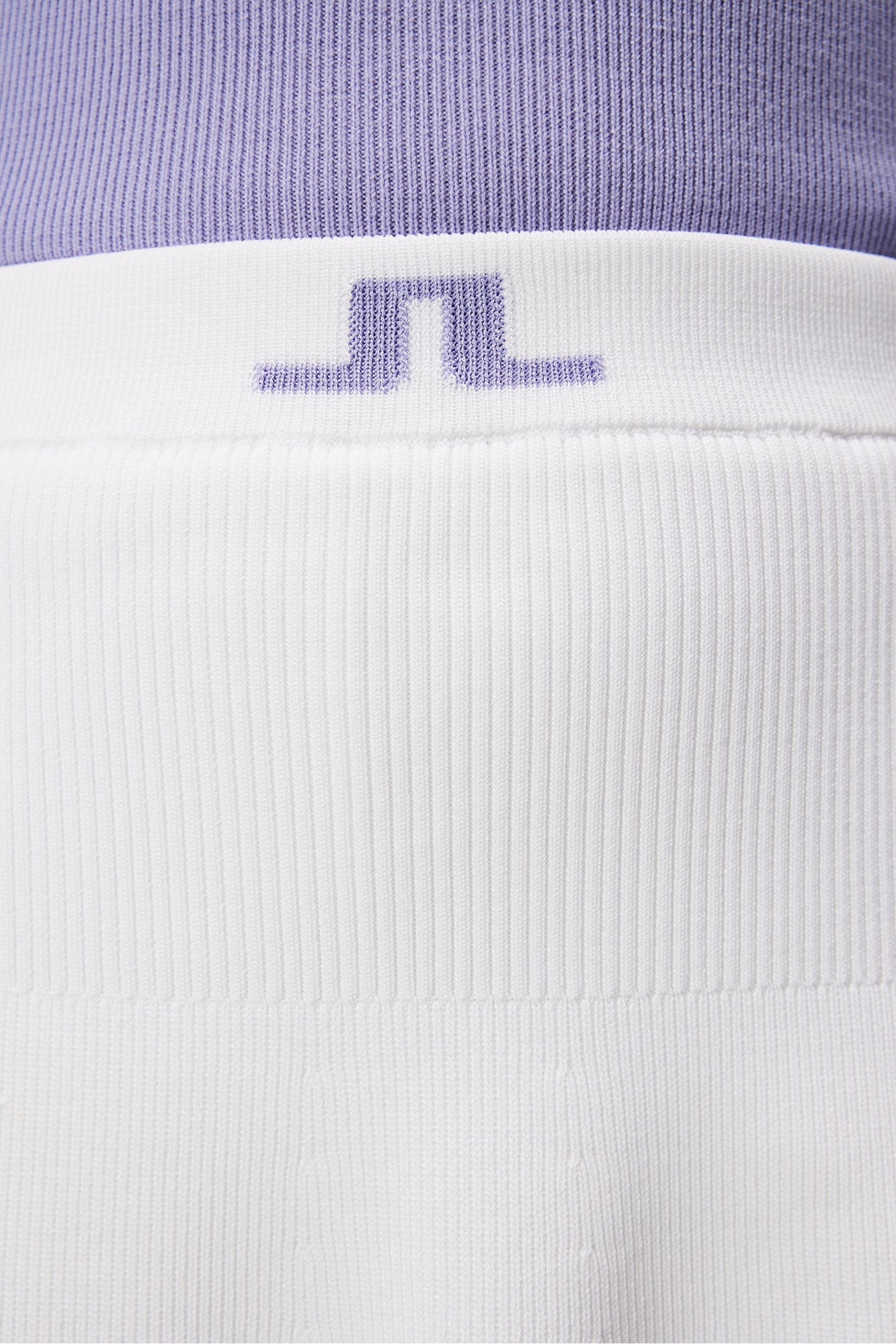 Women | Frida Stripe Knitted Skirt | White