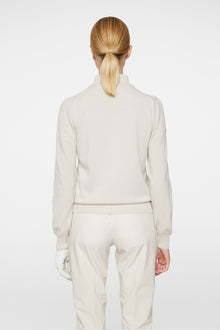 Women | Gia Cashmere Crewneck | Moonbeam