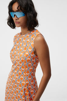 Women | Helena Print Dress | Exuberance Diamond