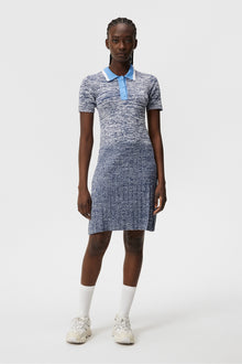 Women | Holly Knitted Dress | Estate Blue