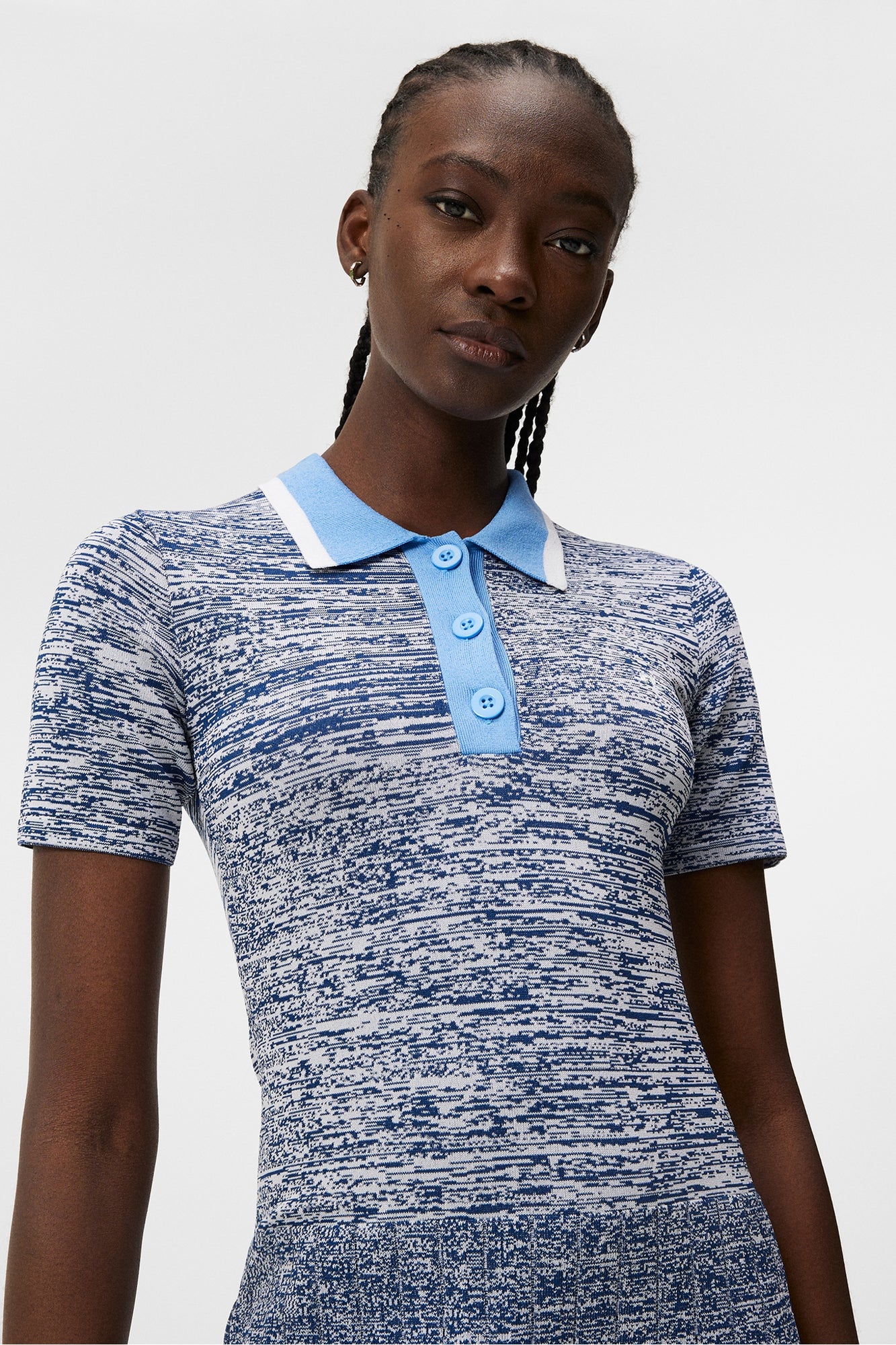 Women | Holly Knitted Dress | Estate Blue