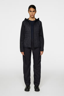 Women | Holma Quilt Hybrid Hood | Black