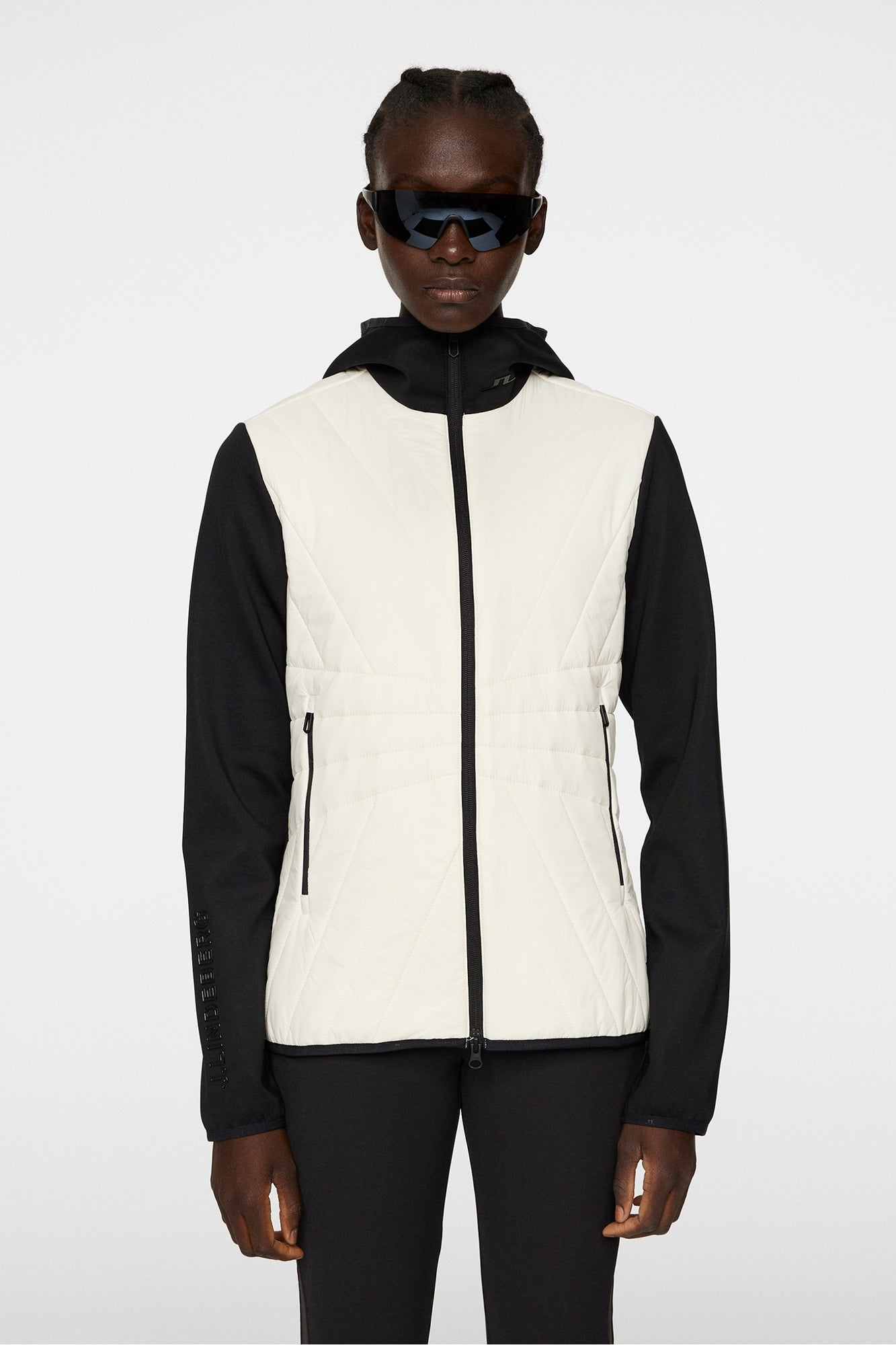 Women | Holma Quilt Hybrid Hood | Whisper White