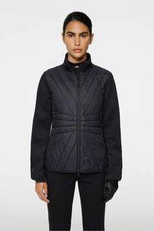 Women | Holma Quilt Hybrid Jacket | Black