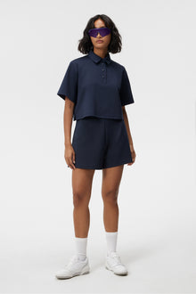 Women | Iris Cropped Top | JL Navy