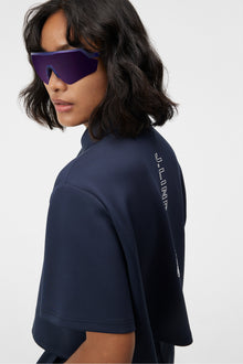 Women | Iris Cropped Top | JL Navy