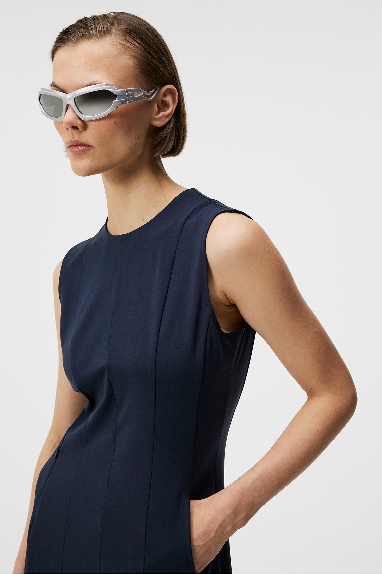 Women | Jasmin Dress | JL Navy (V1)