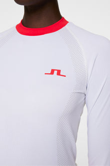 Women | Joelle Seamless Longsleeve | White