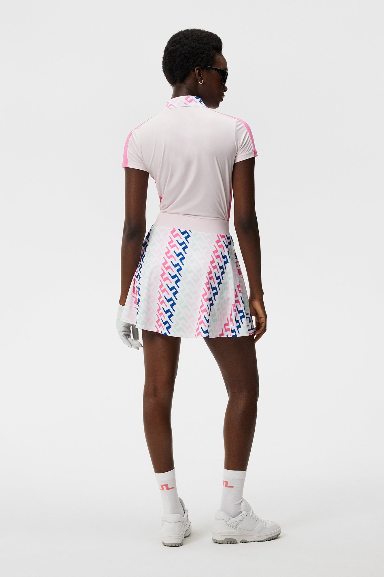 Women | Joline Print Skirt | Pink Painted Bridge