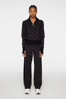 Women | Kerla Knitted Zip Sweater | Bias Bridge Black