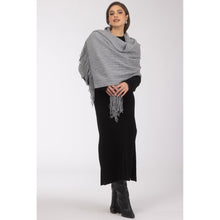 Women | Knit Select Cashmere Scarf | Gray