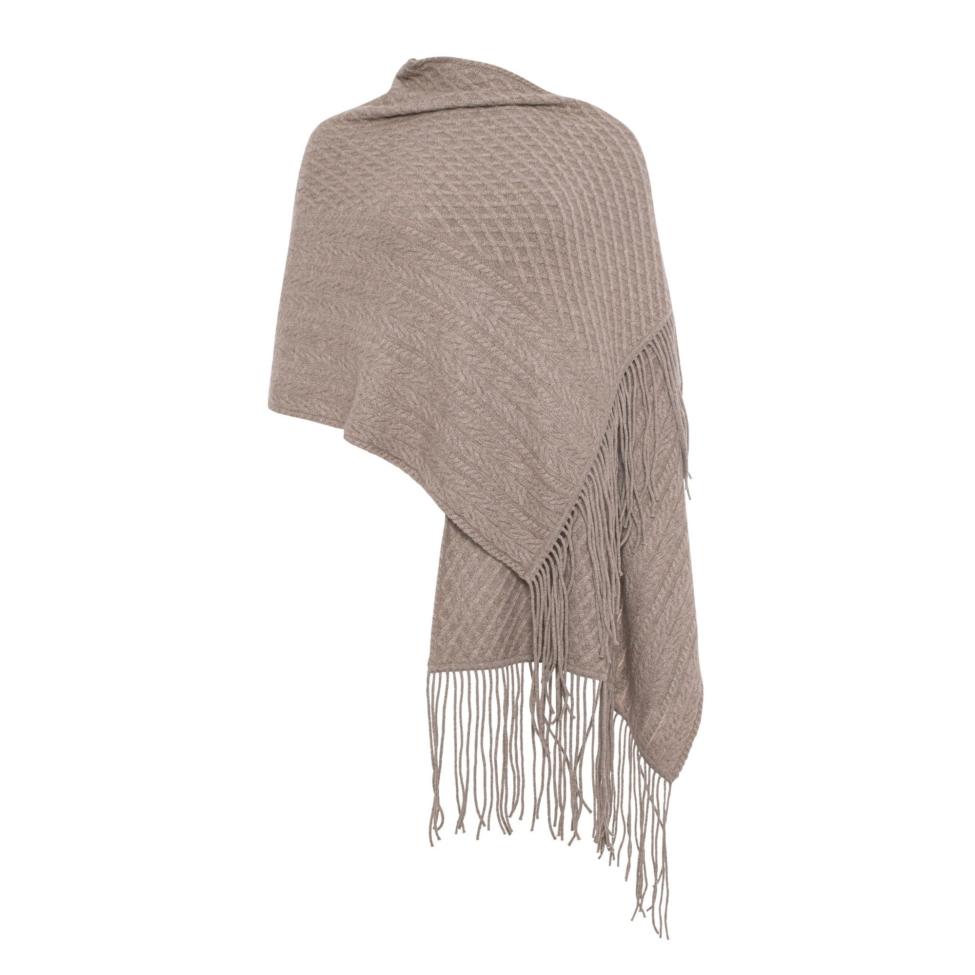 Women | Knit Select Cashmere Scarf | Khaki