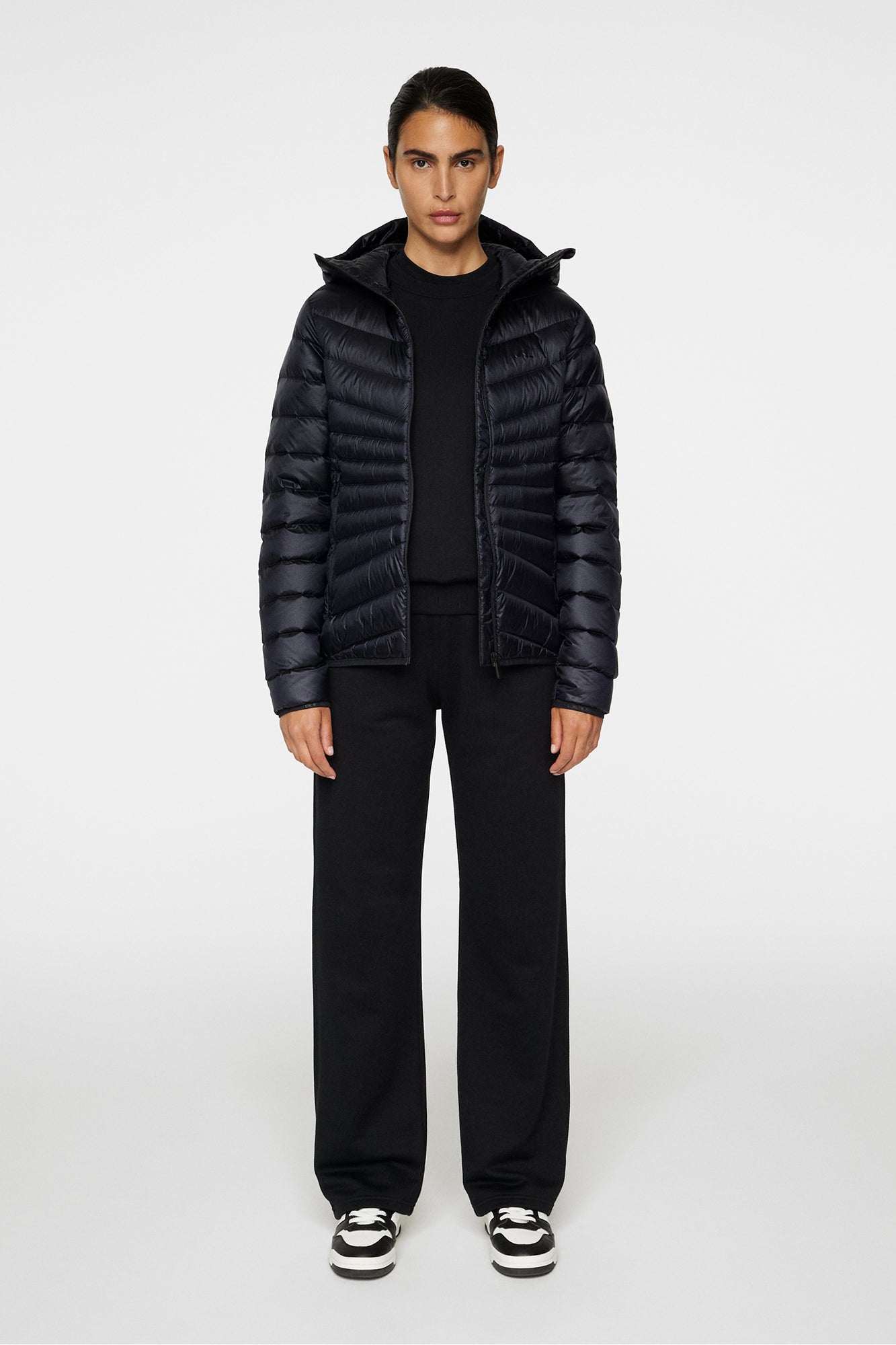 Women | Lara Light Down Hood | Black