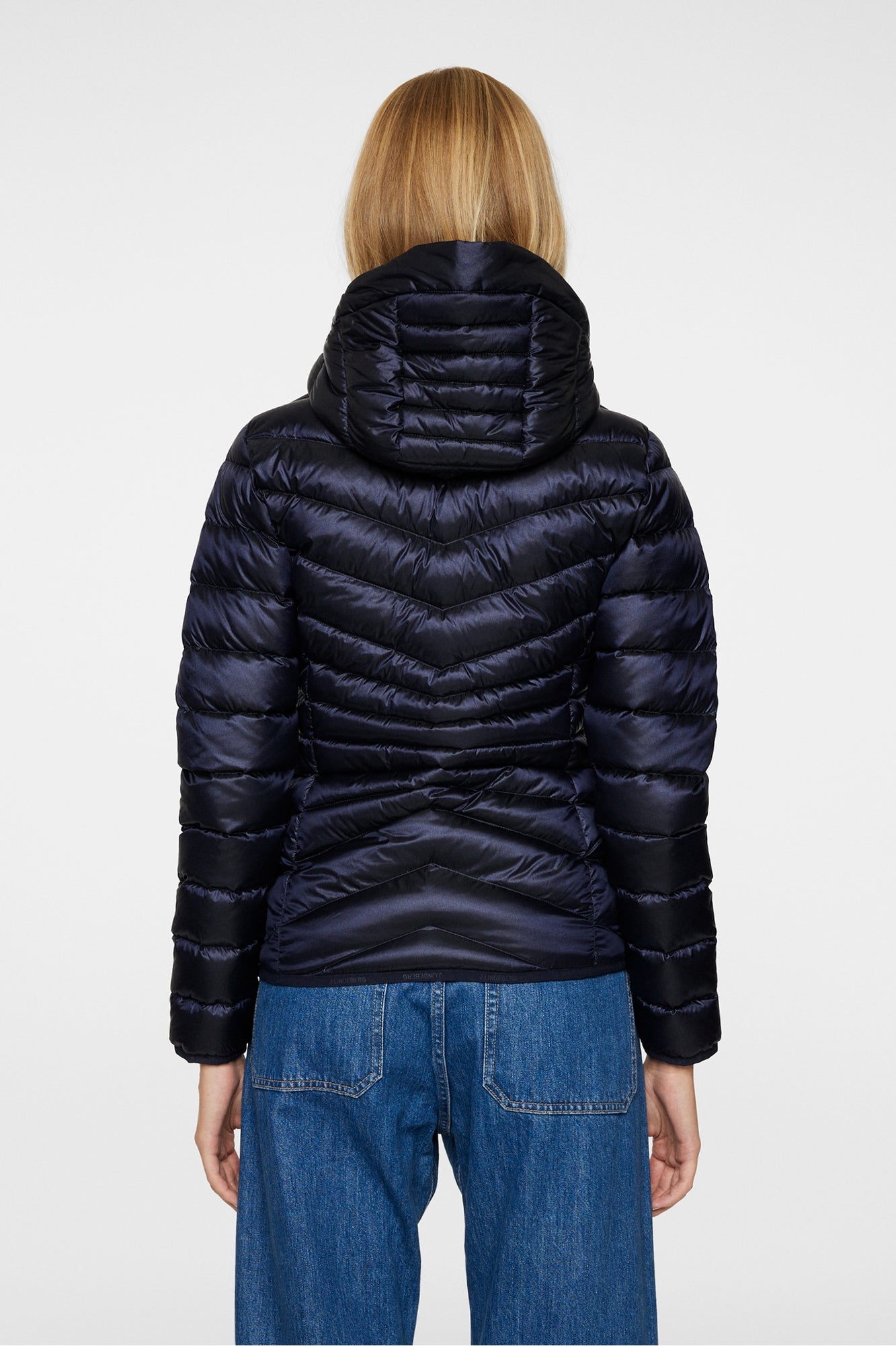 Women | Lara Light Down Hood | JL Navy