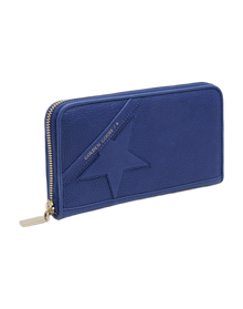 Women | Large Blue Star Wallet | Blue