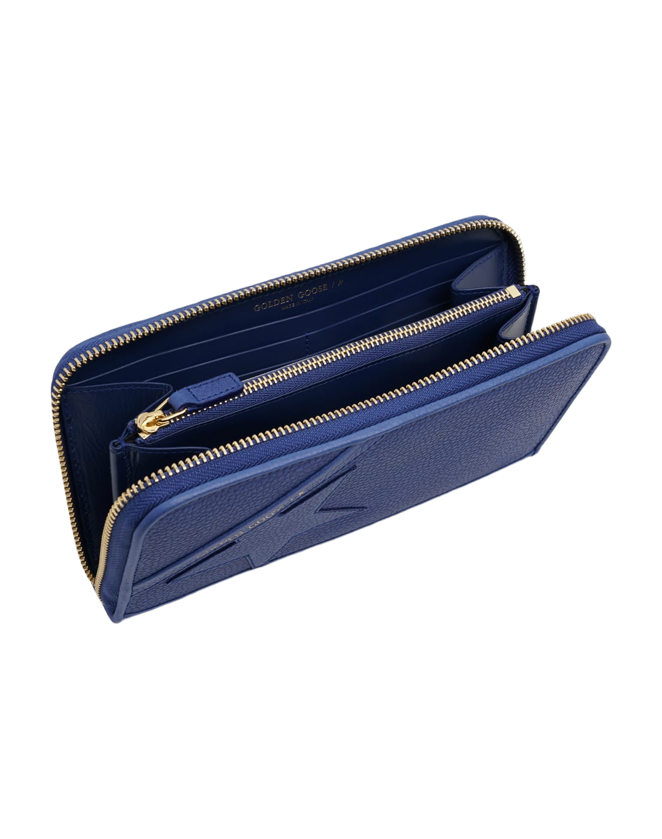 Women | Large Blue Star Wallet | Blue