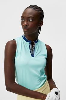 Women | Leya Sleeveless Top | Aruba Blue