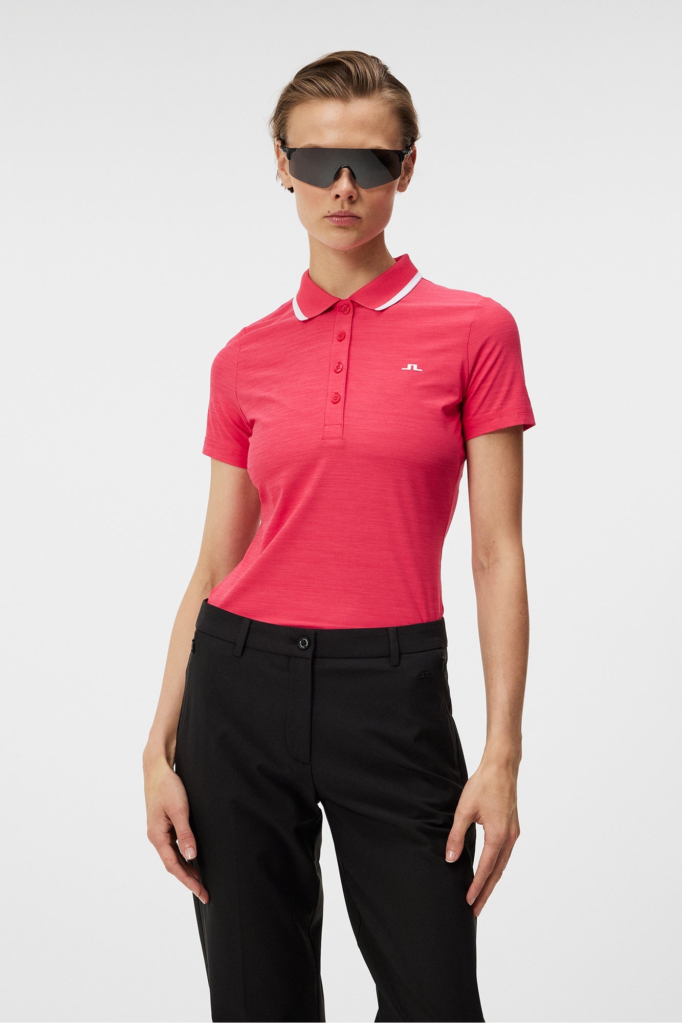 Women | Lily Polo | Rose Red Melange