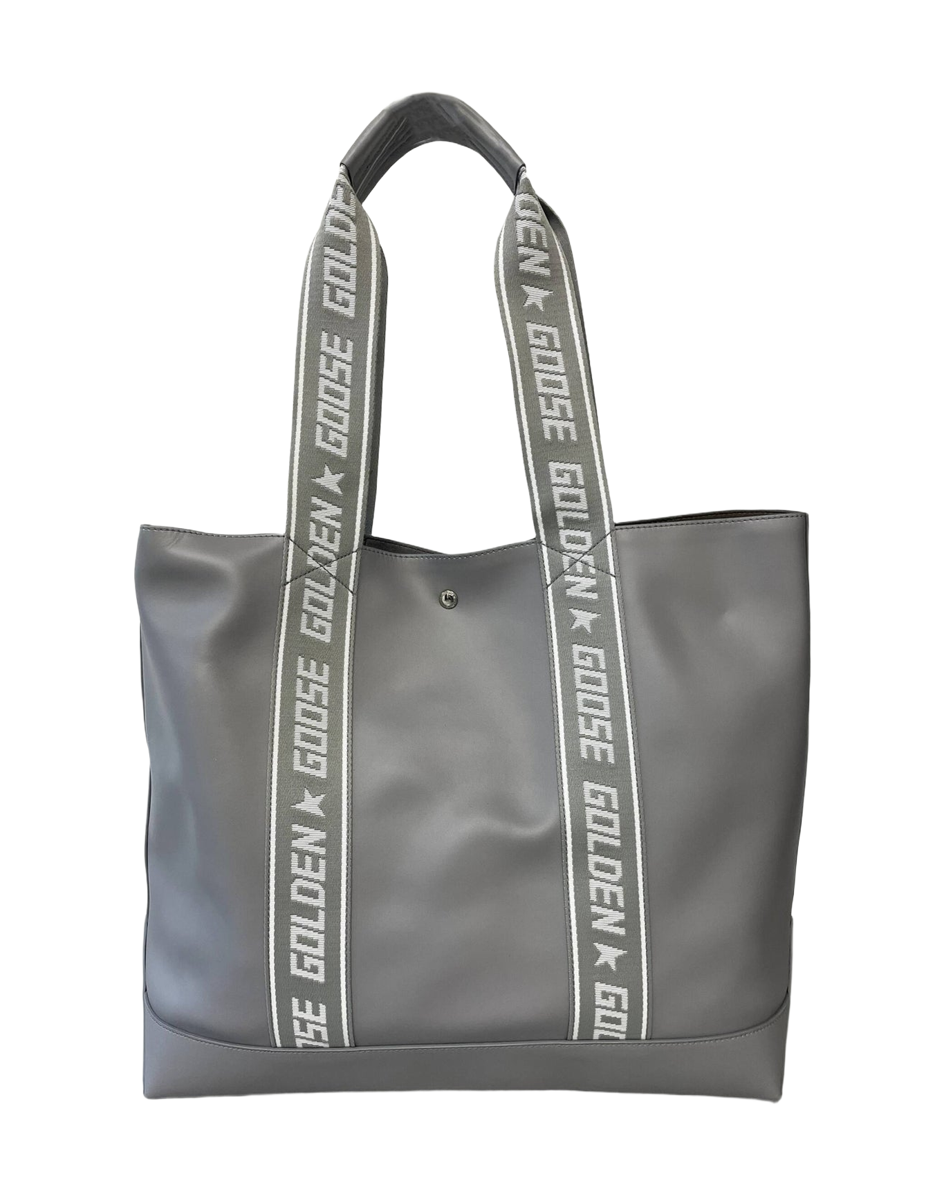 Women | Logo Leather Tote XL Light Grey