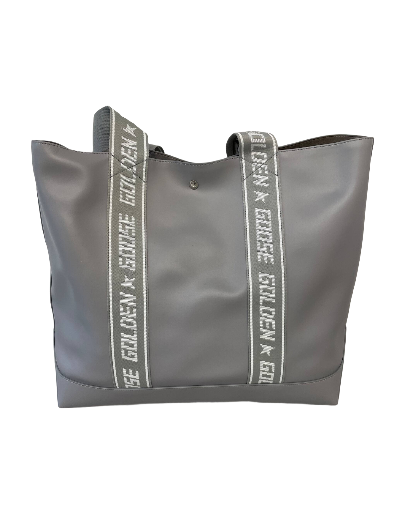 Women | Logo Leather Tote XL Light Grey