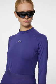 Women | Lorena Top Ls | Deep Wisteria