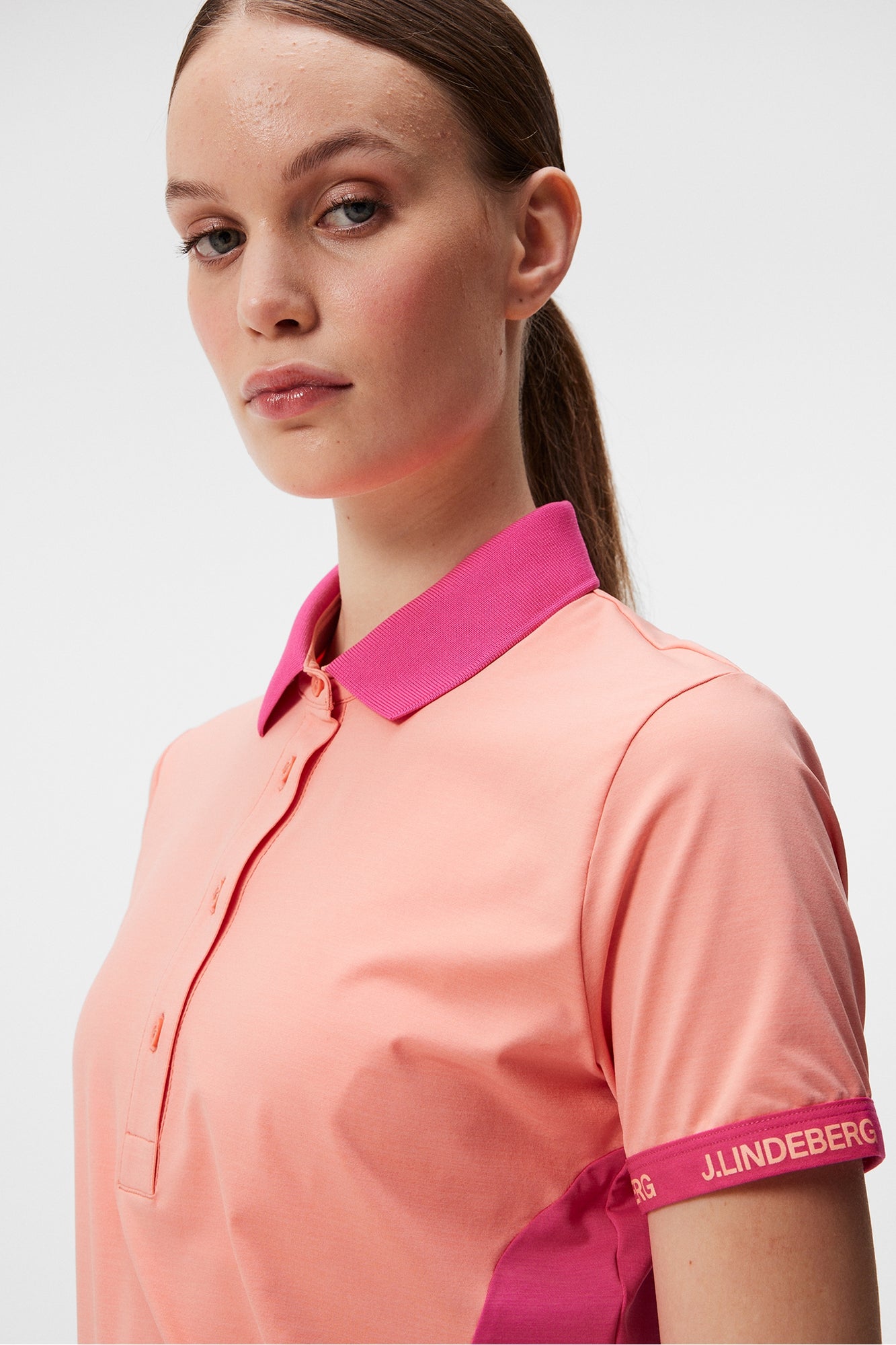 Women | Makena Polo | Burnt Coral