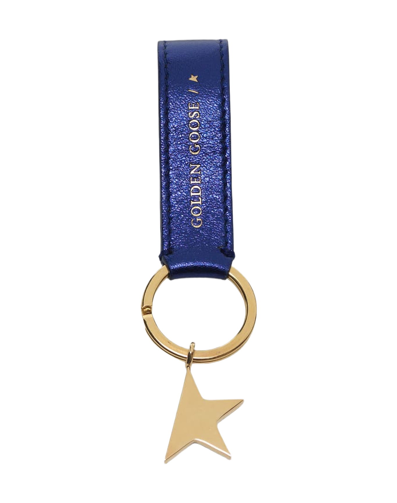 Women | Metallic Blue Star Keyring