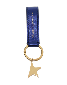 Women | Metallic Blue Star Keyring